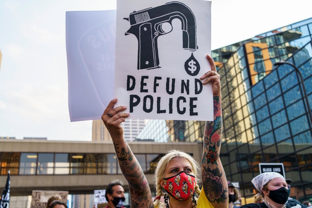 Calls to defund and abolish police grew in the wake of the 2020 police-involved killing of George Floyd in Minneapolis.